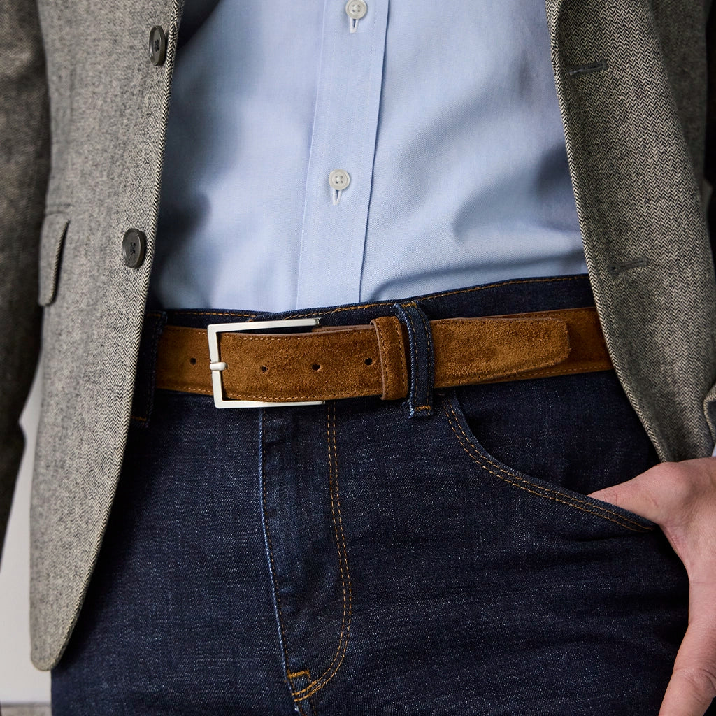 Leather Belt (Grizzly) - Image 4