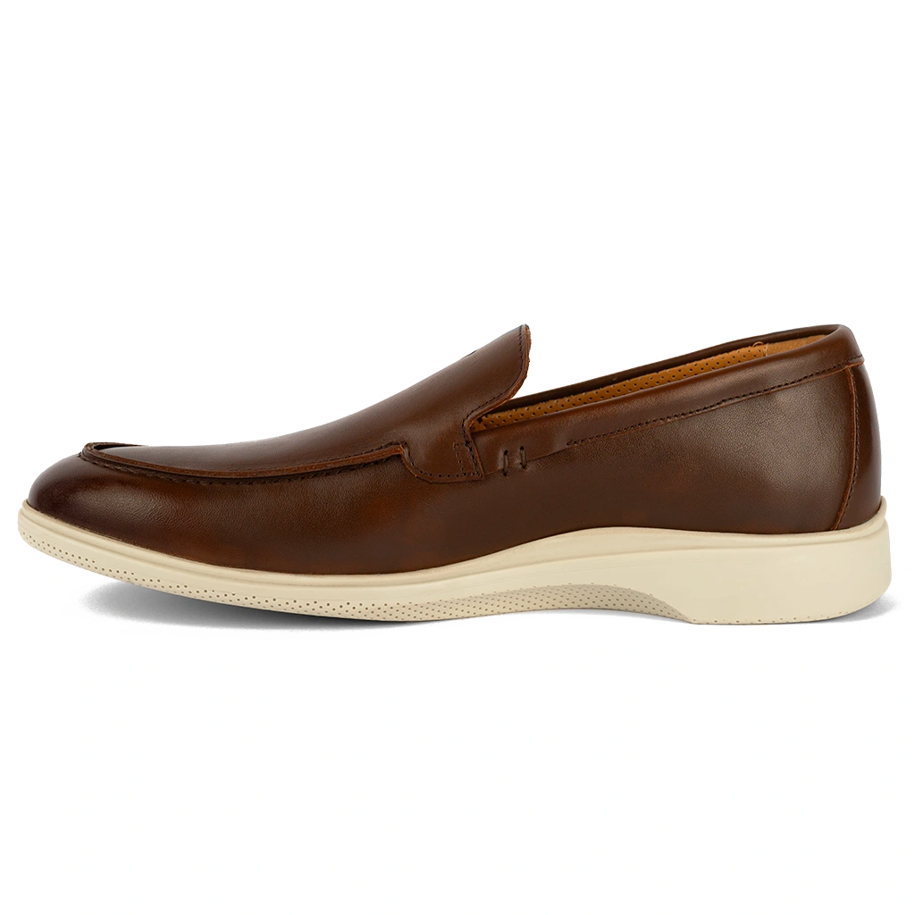 The Loafer (Chestnut & Cream)