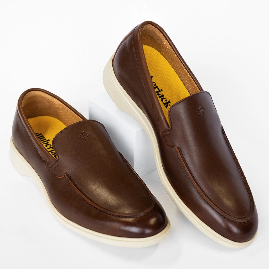 The Loafer (Chestnut & Cream) - Image 9
