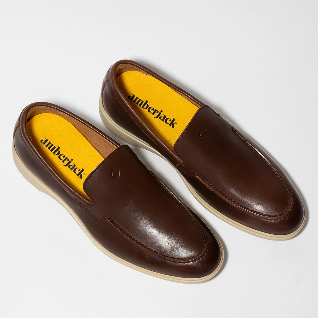 The Loafer (Chestnut & Cream) - Image 5