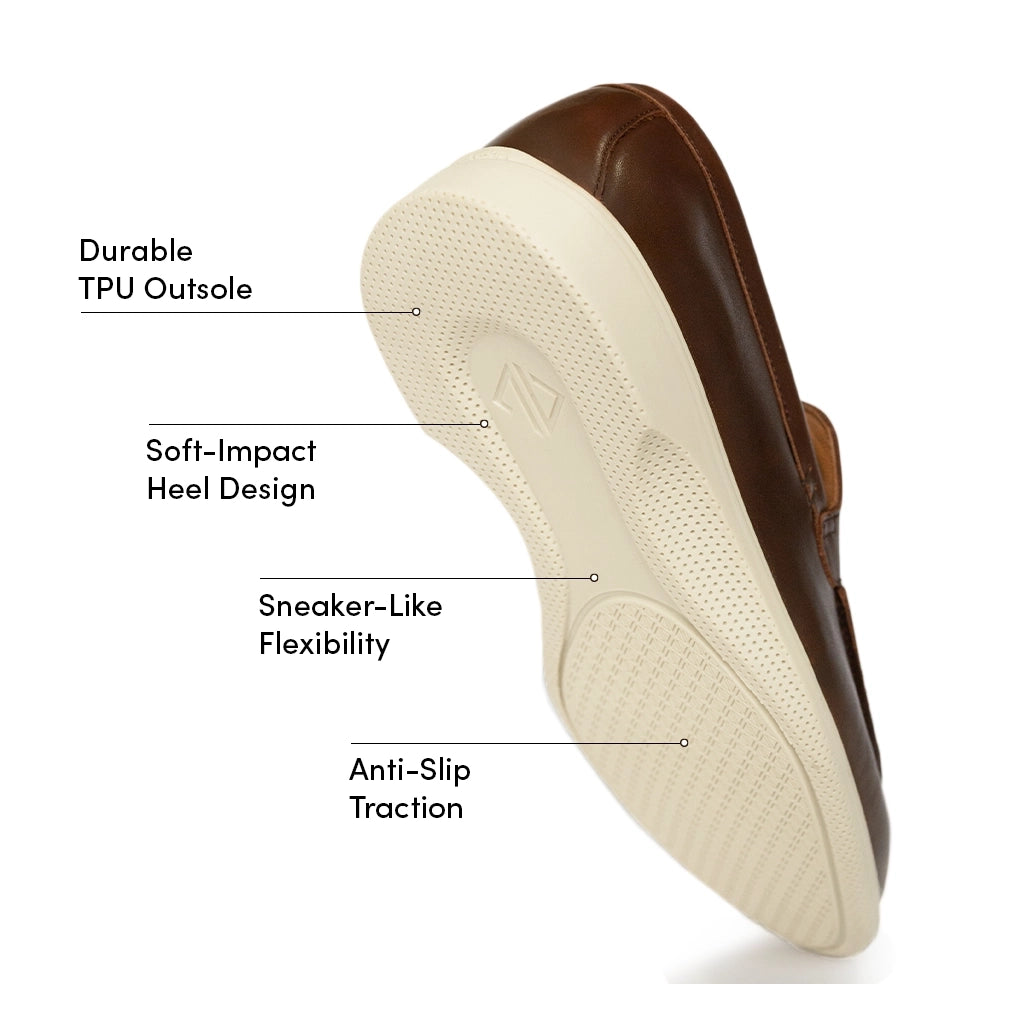 The Loafer (Chestnut & Cream) - Image 10