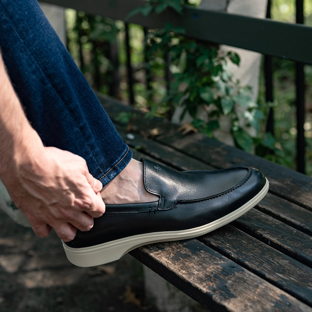 The Loafer (Obsidian & Cream) - Image 7