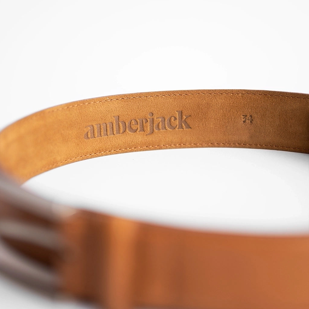 Leather Belt (Honey) - Image 3
